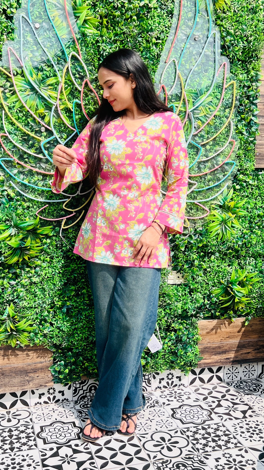 Printed Short Kurti Edition