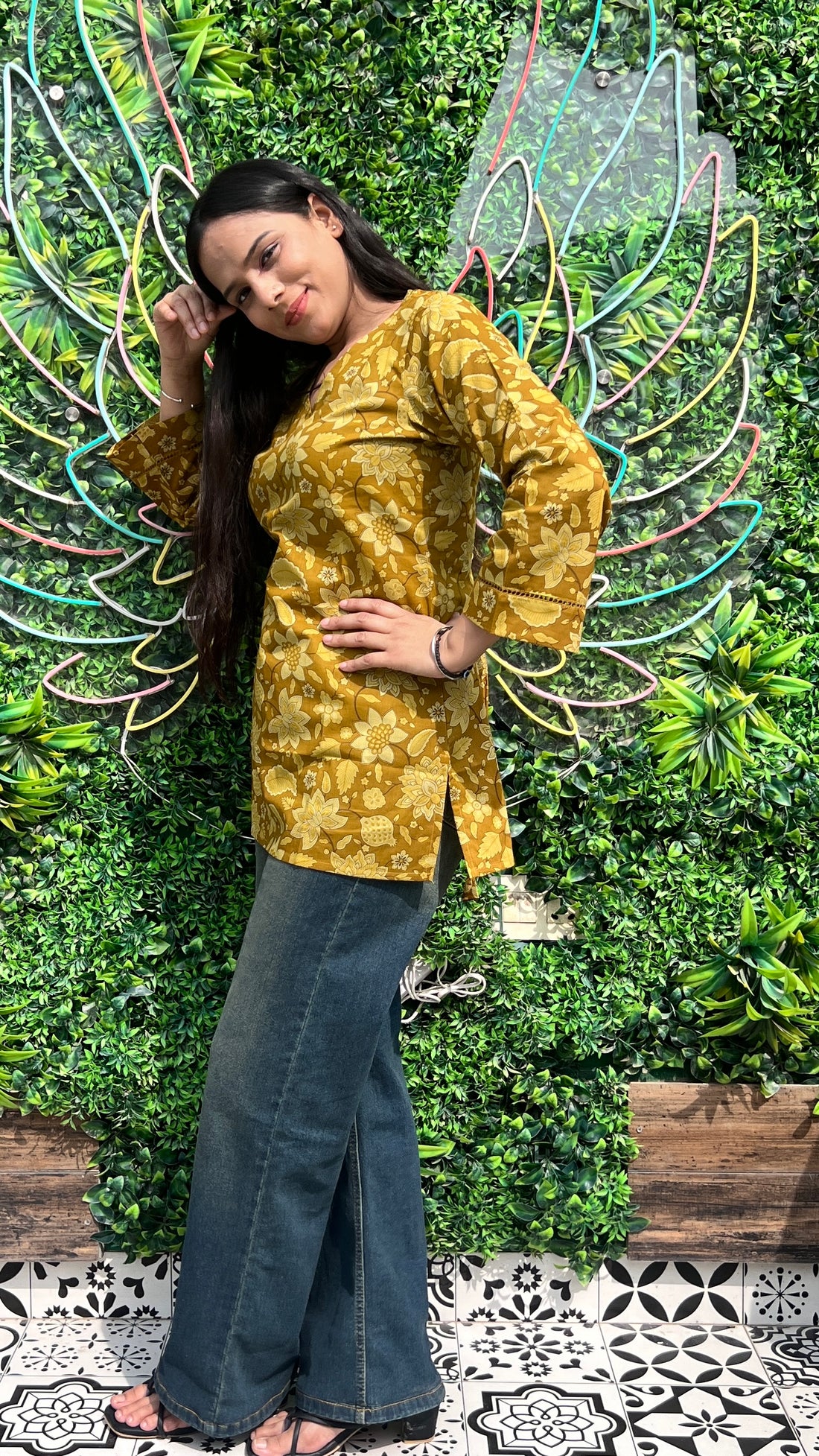 Printed Short Kurti Edition