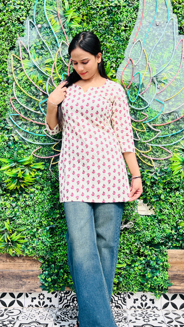 Printed Short Kurti Edition