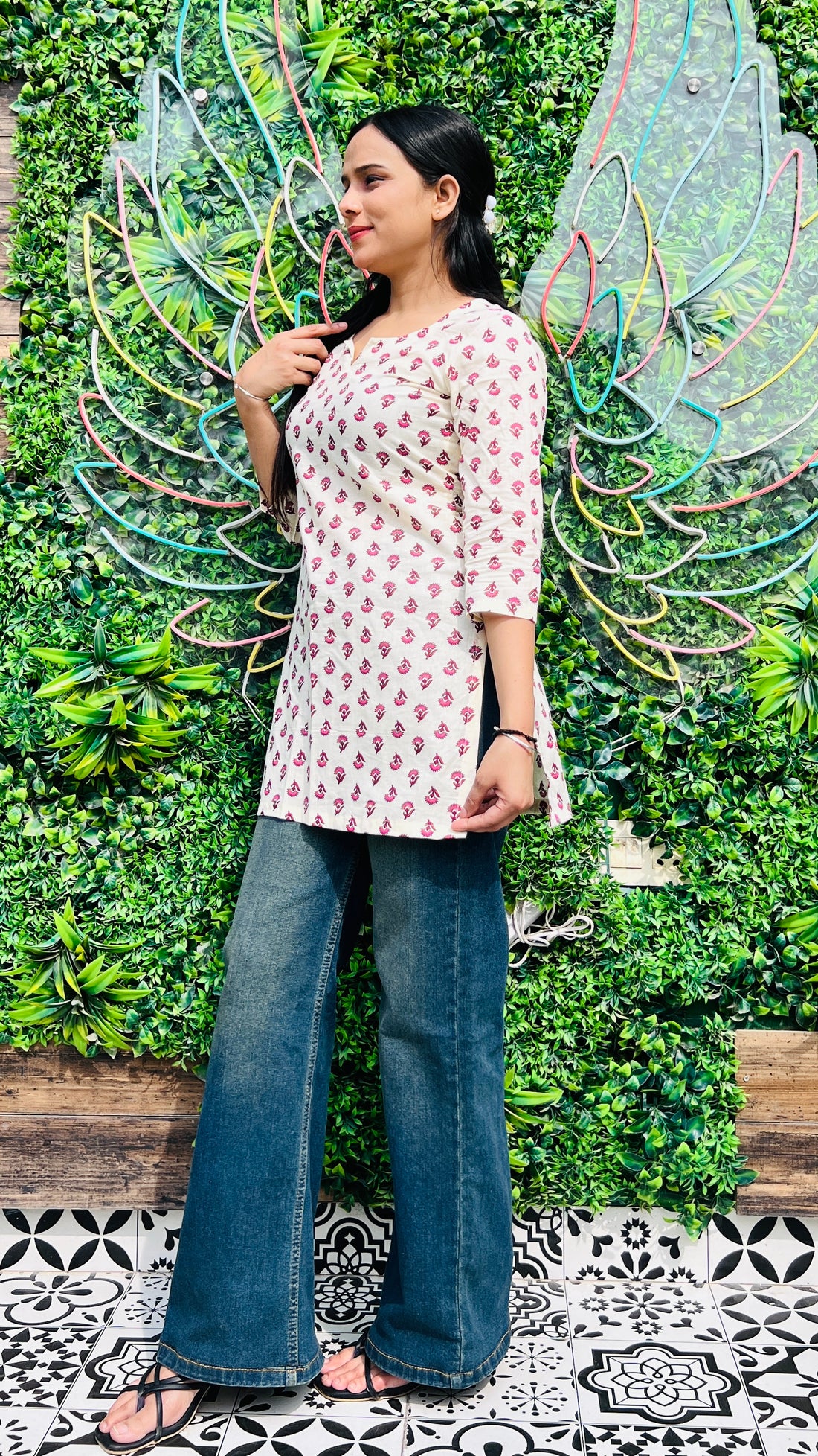 Printed Short Kurti Edition